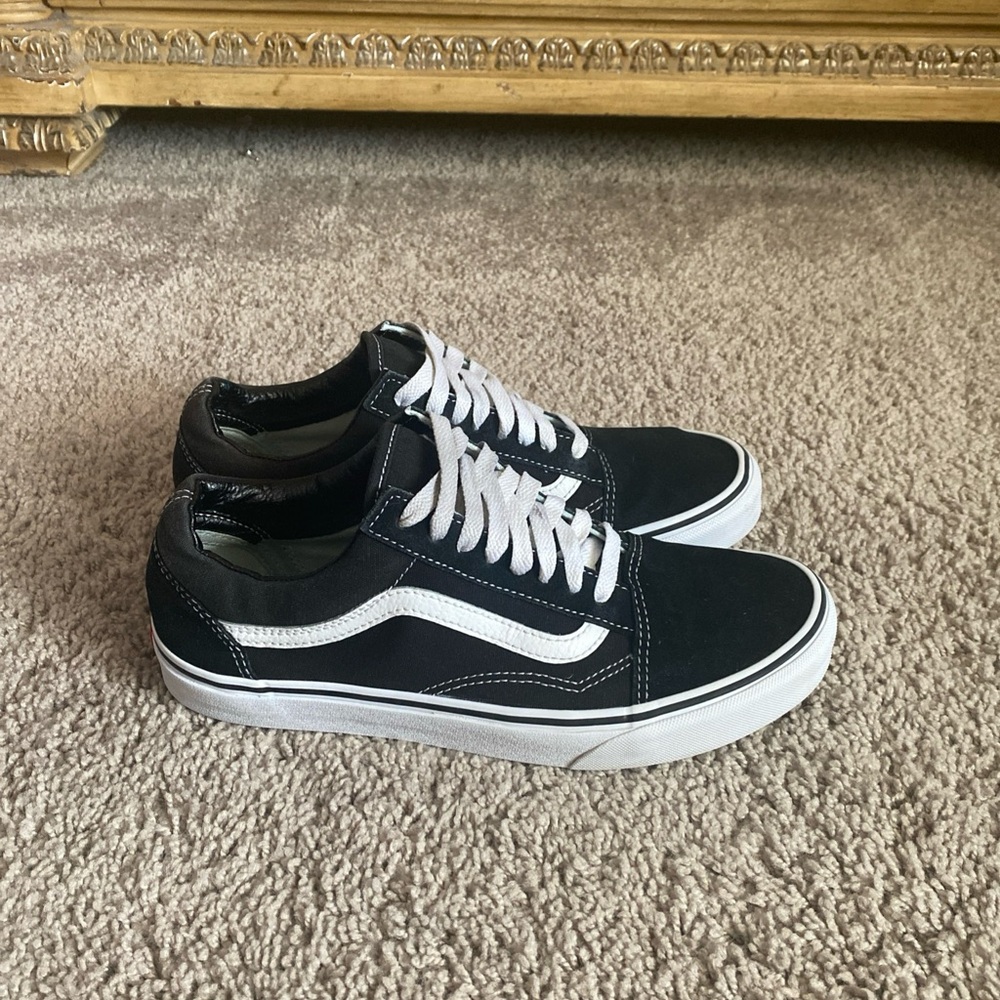 ❤️SOLD@mercari❤️Vans off the wall Oldskool sk8 Black and White suede Sneakers - Picture 17 of 17